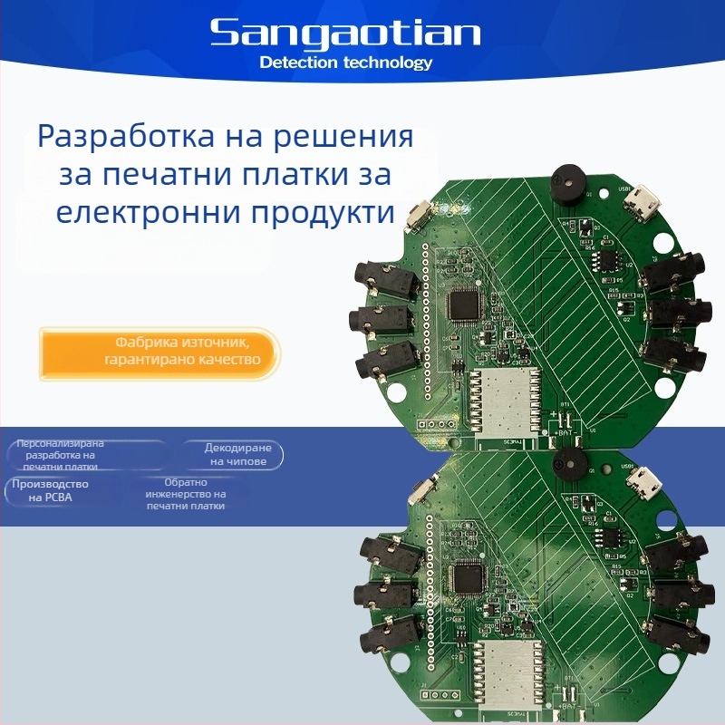 Разработване на платка за интелигентен будилник и PCBA електронни платки — дизайн и производство.