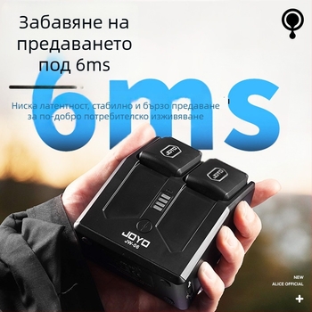 JOYO JW-06 Безжичен предавател и приемник за електрическа китара с преносим заряден кейс
