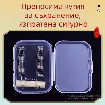 Ерху пружинна мостова част за по-голям резонанс и по-силен звук, метална жица и бамбукови мостови части