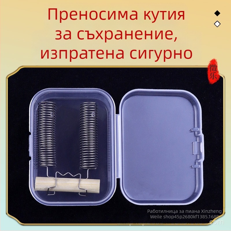 Ерху пружинна мостова част за по-голям резонанс и по-силен звук, метална жица и бамбукови мостови части