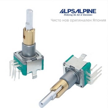 ALPS EC11EBB24C03 двуосен въртящ енкодер със бутон, 30 позиции, 15 импулса