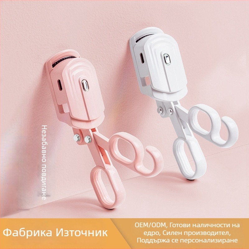 Електрическа нагряваща щипка за мигли, три температурни режима, USB зареждане