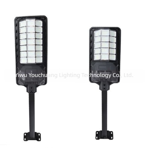 LED слънчева улична лампа за двор, водоустойчива, с датчик за движение