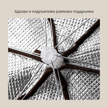 FaSoLa кухненски сгъваем капак за чинии — прахоустойчив и термоизолиран покрив за храна, за съхранение на остатъци