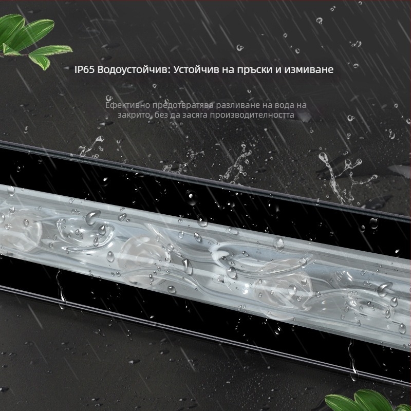 Водоустойчива LED стенна лампа с 3D динамичен воден модел, прожекционна лампа за стена, за бар и KTV, атмосфера с огнен фон