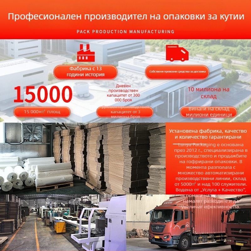 Персонализирана ултра-здрава гофрирана кутия за пратки със цип, лесноразкъсваща се опаковка