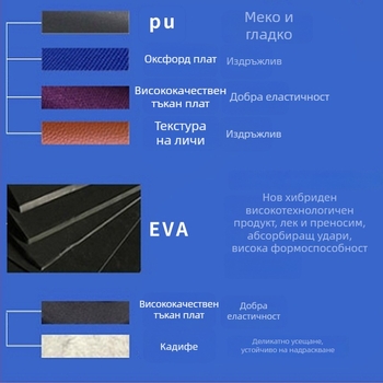 EVA твърд корпус за инструменти, пресован под горещ натиск, PE подплата