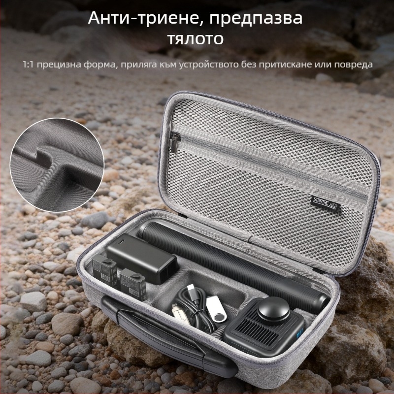 GoPro MAX2 съхранителна чанта и комплект аксесоари за защитна кутия на панорамна камера