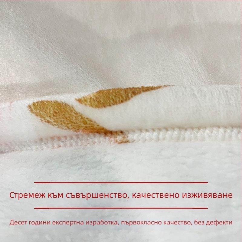 Персонализирано фланелено одеяло с карикатурен мотив – премиум качество, за всички сезони
