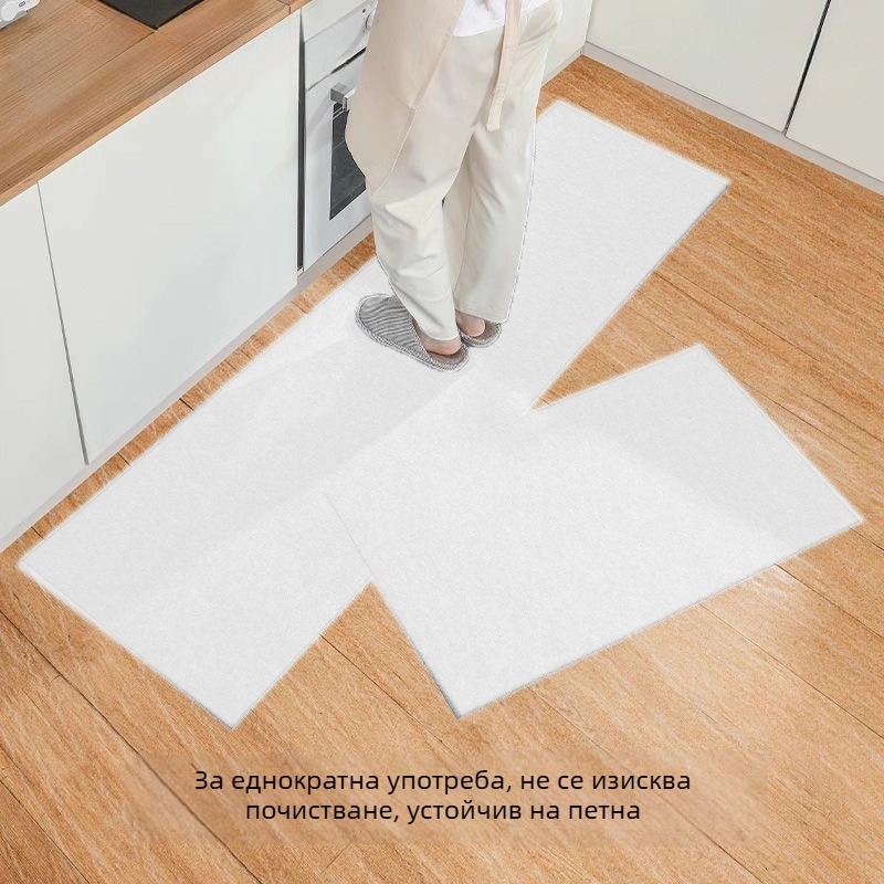 Месечна еднократна кухненска подложка, самозалепваща, без миене, водо- и мазнини абсорбираща, против подхлъзване, входна и кухненска подложка