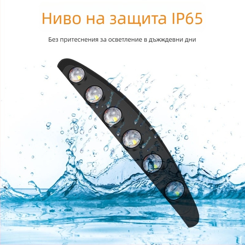 LED външна стенна лампа с две глави, водоустойчива за двор, градина, тераса и вход, стенен монтаж, енергоспестяващо осветление