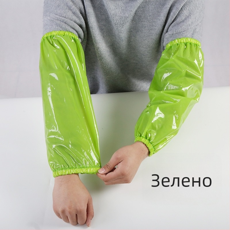 TPU бели водоустойчиви ръкави за възрастни – за работа, миене на съдове, кухня и дом, против замърсяване, защита при работа, водо и маслоустойчиви