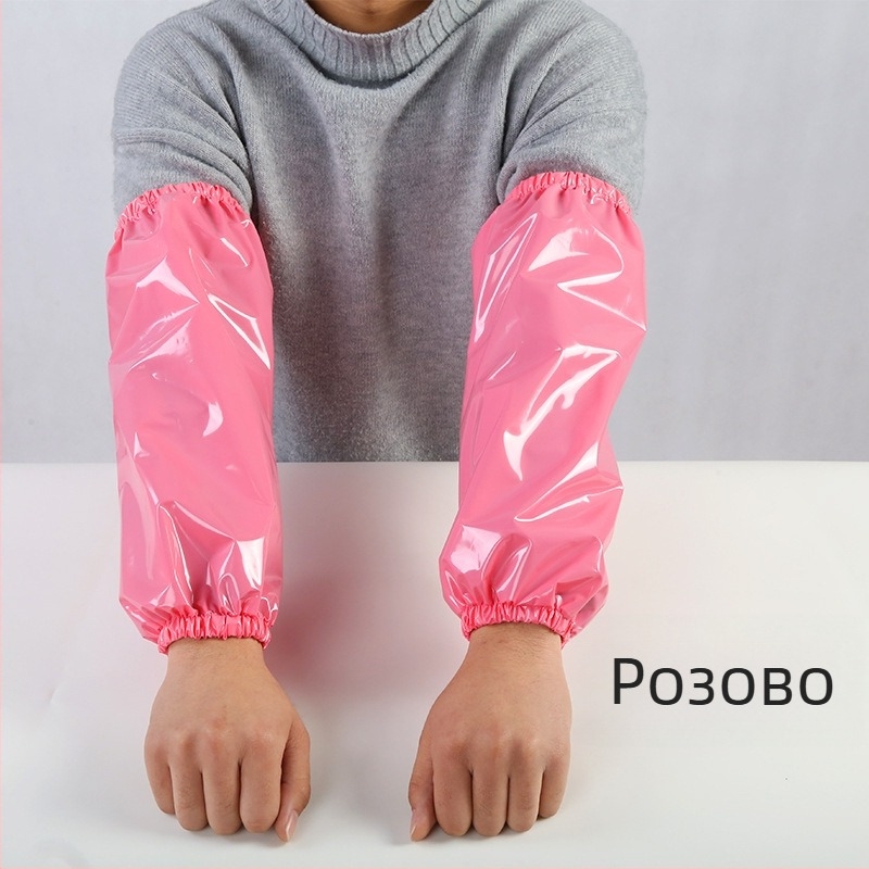 TPU бели водоустойчиви ръкави за възрастни – за работа, миене на съдове, кухня и дом, против замърсяване, защита при работа, водо и маслоустойчиви