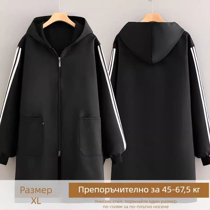 Престилка с дълги ръкави, антизамърсяваща, полиестер, размер XL–2XL, едноцветна, корейски стил