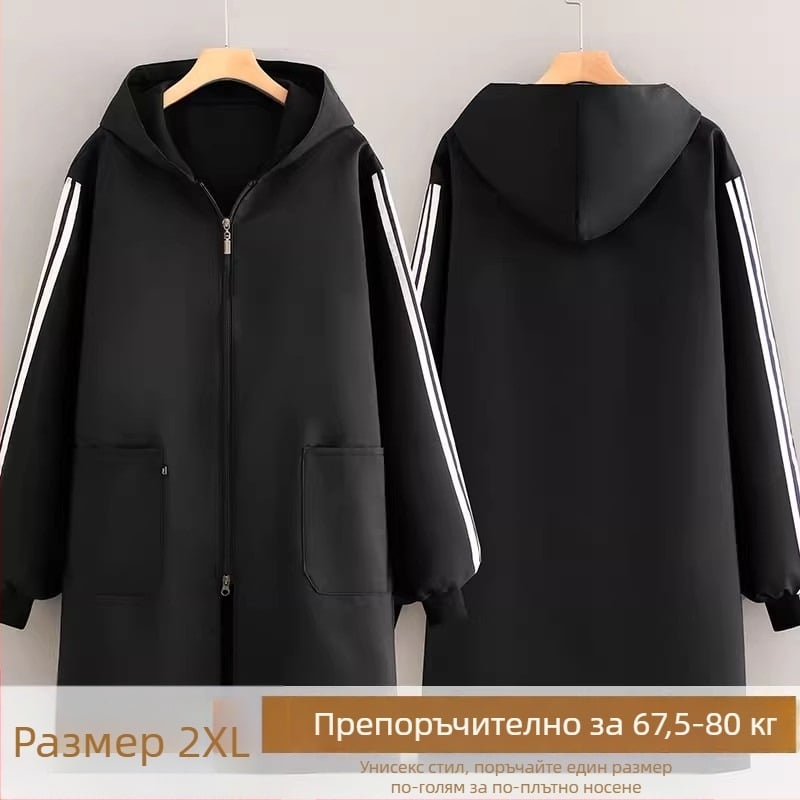 Престилка с дълги ръкави, антизамърсяваща, полиестер, размер XL–2XL, едноцветна, корейски стил