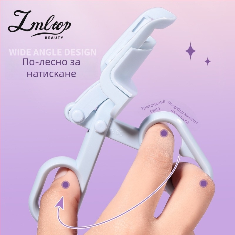 Lamella SY531 щипка за мигли с широк ъгъл и дизайн на слънчоглед