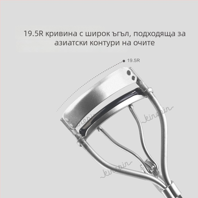 Щипка за мигли със слънчогледов дизайн, ръчна щипка от въглеродна стомана, дълготрайна фиксация, за начинаещи