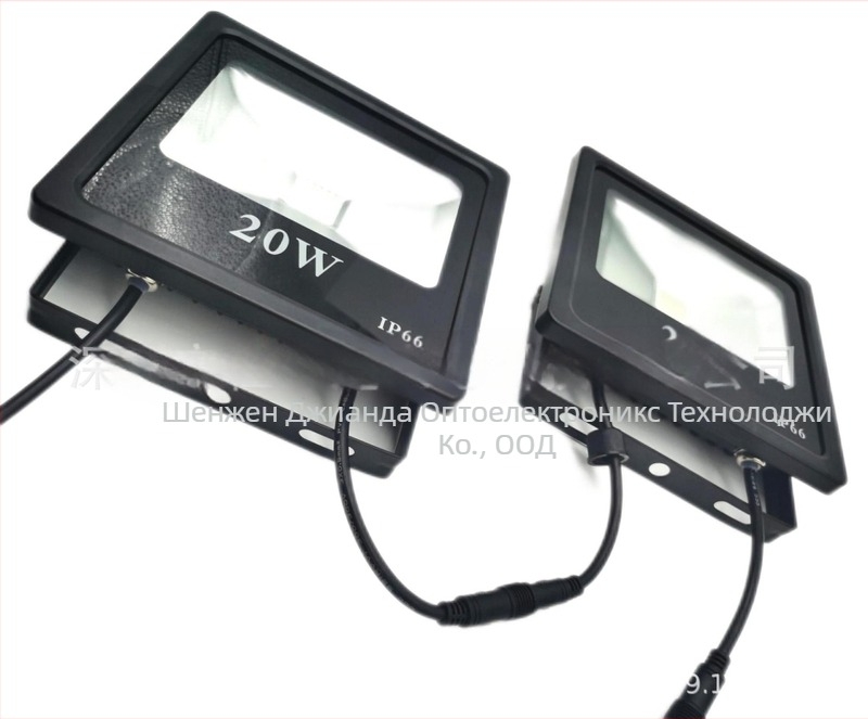 10W/20W WS2811 RGB прожектор с адресируем пиксел, пълноцветен, DC12V