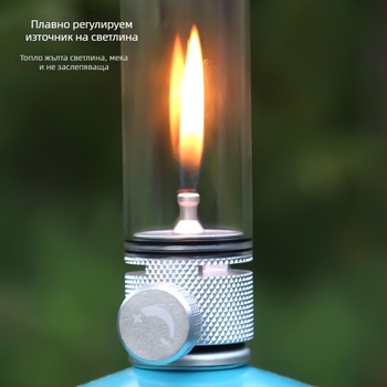 Кемпингов газов фенер – ултра дълга продължителност на работа, атмосфера за палатка на открито