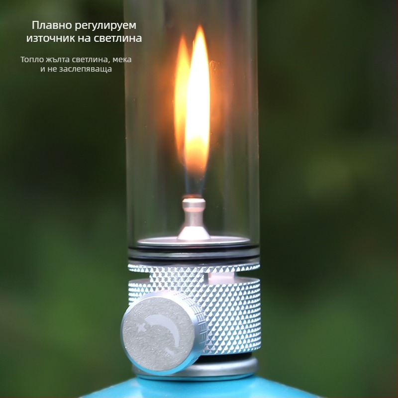 Кемпингов газов фенер – ултра дълга продължителност на работа, атмосфера за палатка на открито