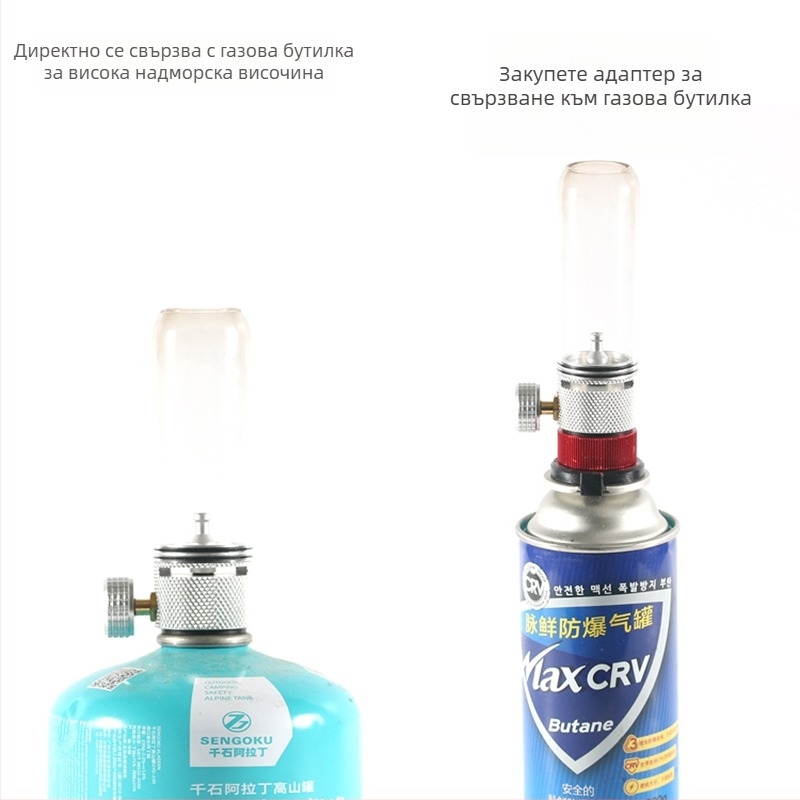 Кемпингов газов фенер – ултра дълга продължителност на работа, атмосфера за палатка на открито