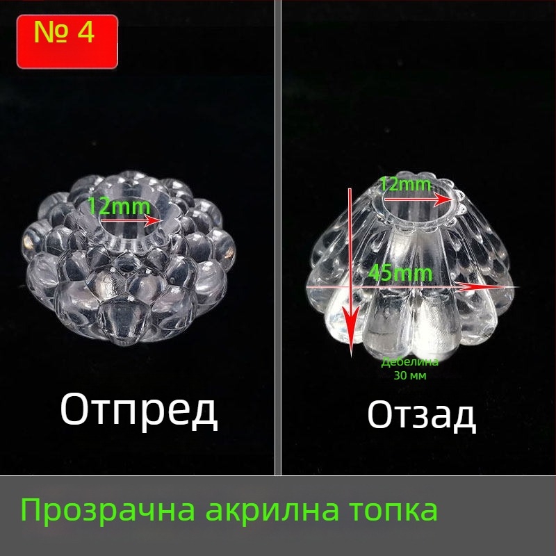 Глава на лампа и рамо, декоративна настолна лампа, полилей, европейски стил свещник лампа, аксесоари за лампа с мъниста