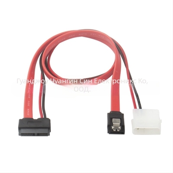 SATA 7P+6P кабел за HTPC, мини SATA кабел за твърд диск, кабел за лаптоп оптичен привод 7+6