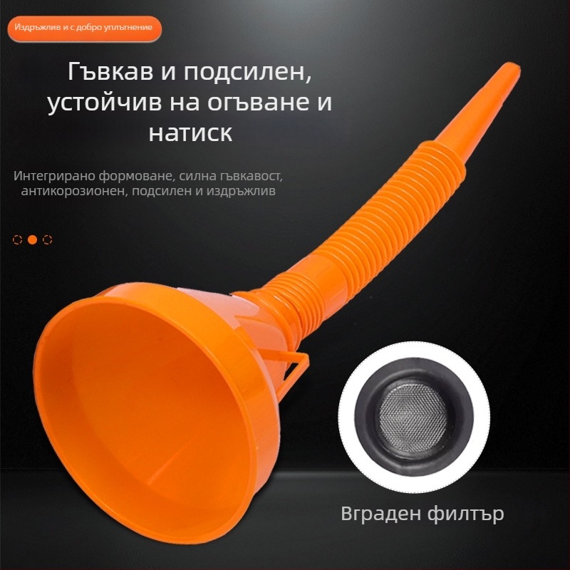Голям многофункционален автомобилен маслен фуния за наливане на масло
