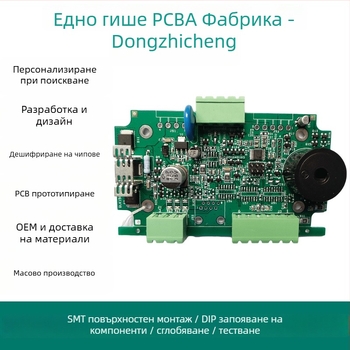 PCBA контролна платка: копиране и декриптиране за прототипиране, SMT монтаж и заваряване на FR4 PCB