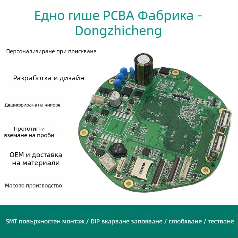 PCBA контролна платка: копиране и декриптиране за прототипиране, SMT монтаж и заваряване на FR4 PCB