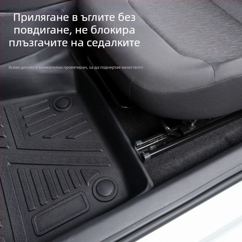 Стелки за пода за Hyundai ix35 (2010–2017), екологично чисти ТПЕ стелки за интериор на автомобил