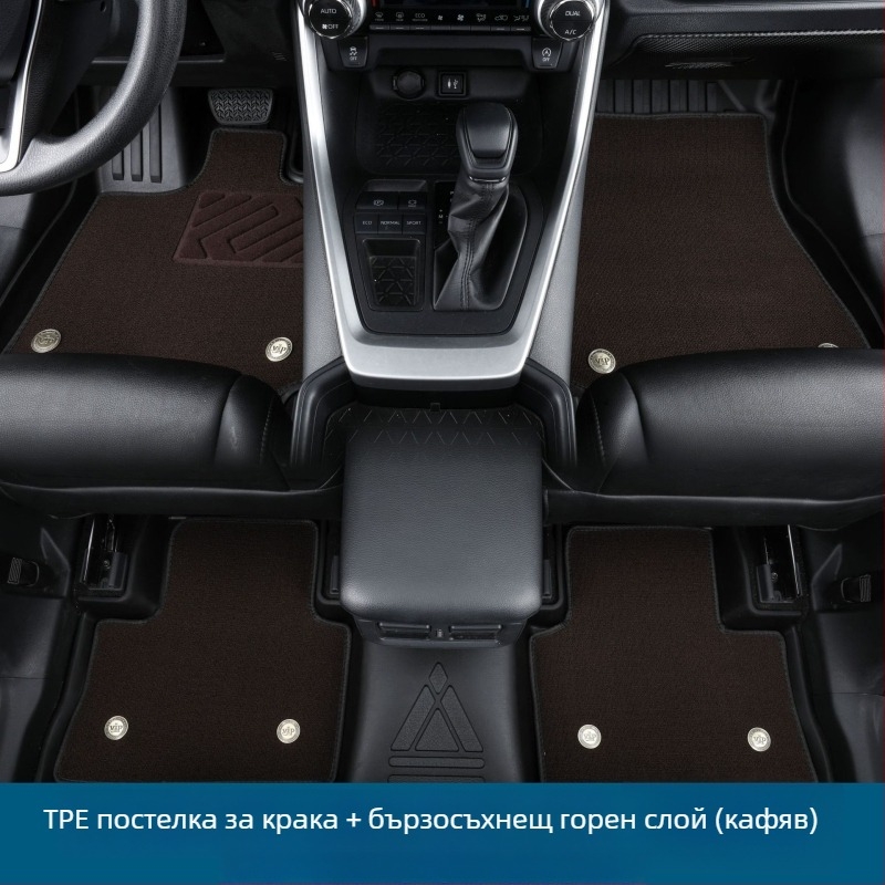 Стелки за пода за Hyundai ix35 (2010–2017), екологично чисти ТПЕ стелки за интериор на автомобил