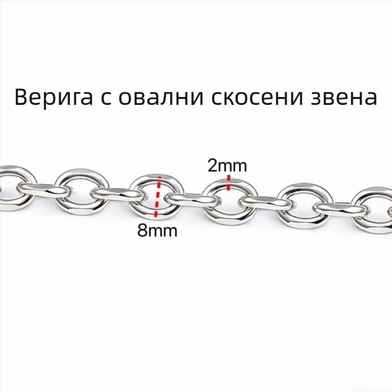 Разнообразни стилове неръждаеми стоманени вериги за бижута, DIY аксесоари и материали за изработване на модерни колиета и гривни