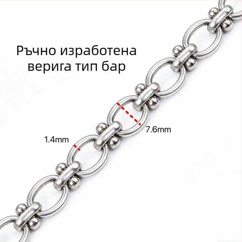 Разнообразни стилове неръждаеми стоманени вериги за бижута, DIY аксесоари и материали за изработване на модерни колиета и гривни