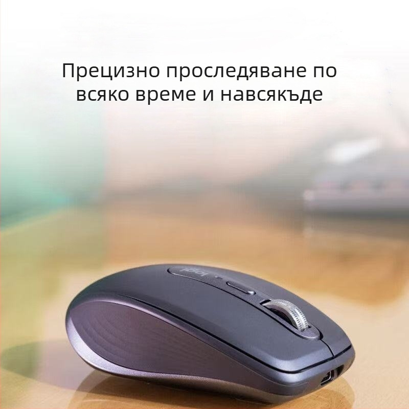 3S безжична Bluetooth двурежимна вертикална офис мишка, 4000 DPI, 2,4 GHz, презареждаща, преносима за множество устройства, тиха