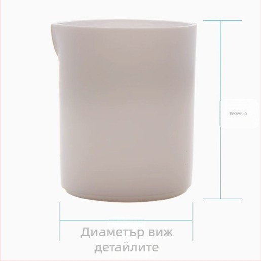 Renhexing PTFE лабораторна чашка, без капак, устойчива на киселини и основи, корозионна устойчивост, висока температура