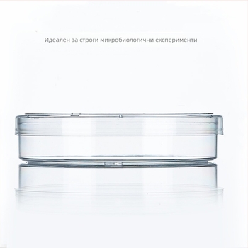 Еднократен пластмасов Петри съд за клетъчна култура, размери 35/60/70/90/100/150 мм