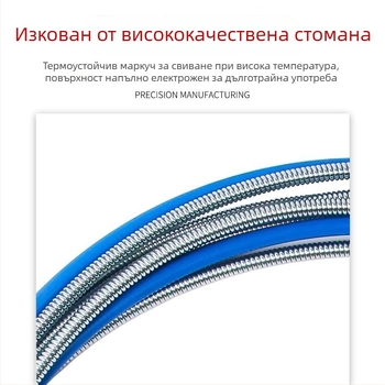 Газозащитен заваръчен пистолет с маркуч за подачане на тел, подавач на тел, пружина и водач-тръба (200/350/500A)