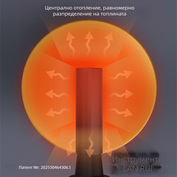 Lanrui D6 Red Flame мини станция за запояване с микро нагревател, универсална за кабели и батерийни държачи