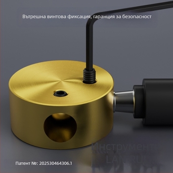 Lanrui D6 Red Flame мини станция за запояване с микро нагревател, универсална за кабели и батерийни държачи