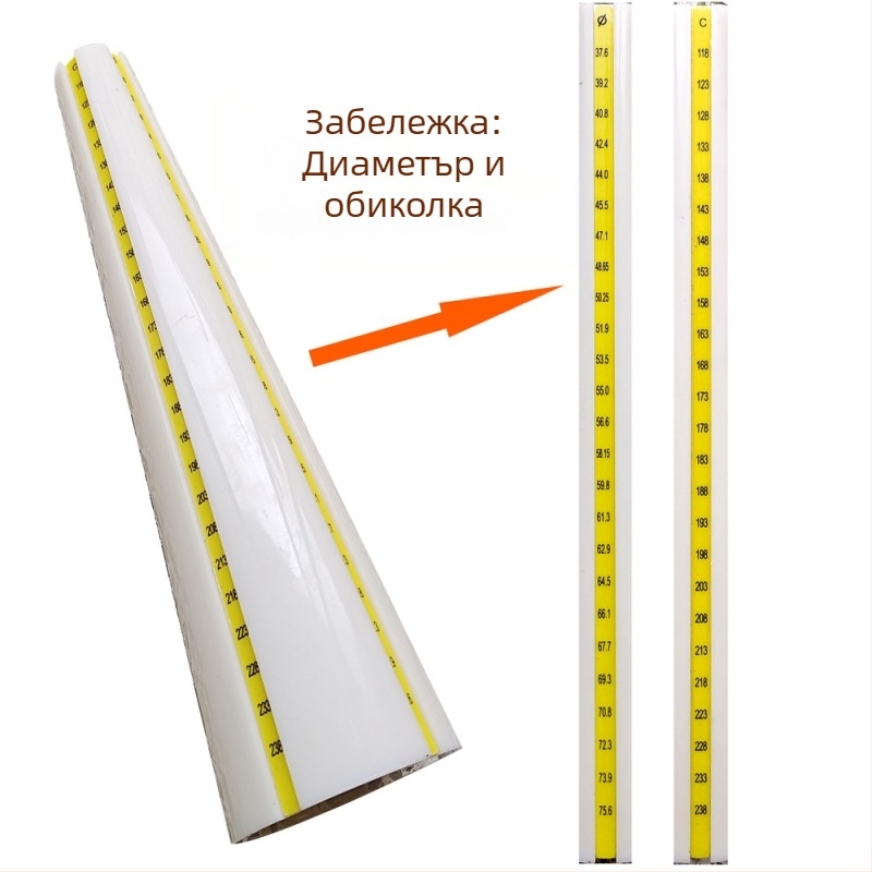 Пластмасов набор за измерване на обиколката на гривна, инструмент за поправка на деформации и чукове за корекция