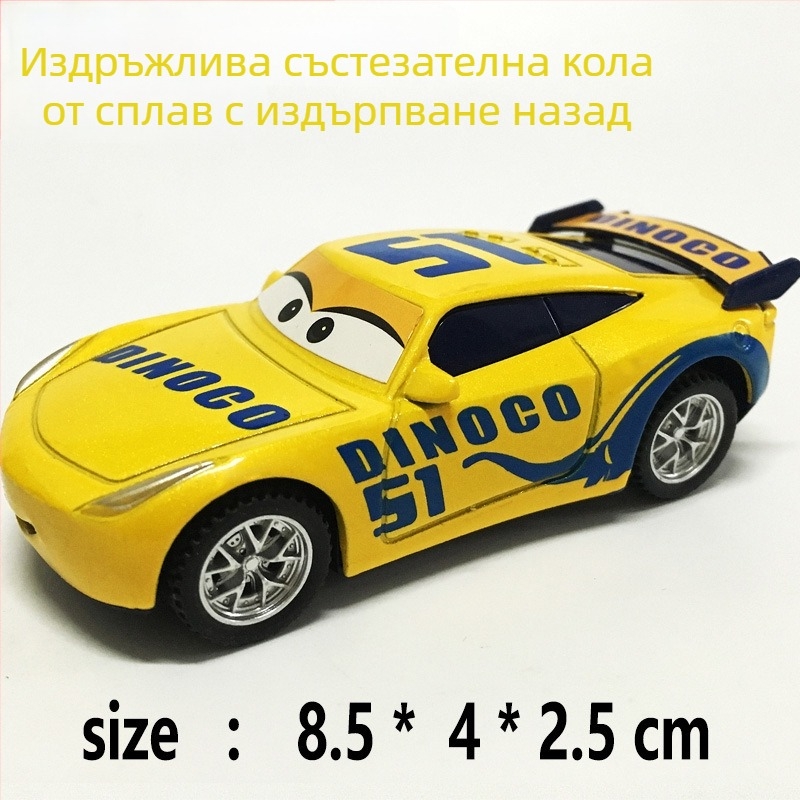 Детски офроуд автомобил от сплав – статичен модел за състезания, McQueen