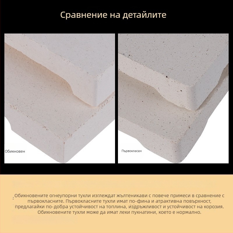 Кварцова огнеупорна тухла с четири ъгъла и шест крака за високотемпературна заваръчна плоча, обработка на бижута и инструменти за позлатяване
