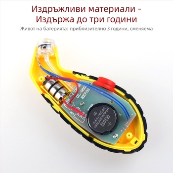 Автомобилен манометър за гуми, пистолетен стил, с високоточен цифров дисплей