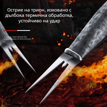 Инструмент за претриване на царевица за отделяне на зърното и разделяне на ушите, без навеждане, за прибиране на царевица и сладки картофи, удебелена манганова стомана