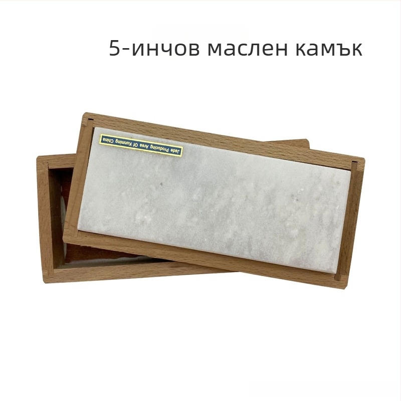 Маслен камък за заточване и полиране, 4-6 инча, двустранен камък за шлифоване и гравиране