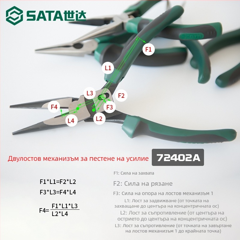 Индустриални клещи с дълги носове за електротехници, комплект 6–8 инча, многофункционален ръчен инструмент