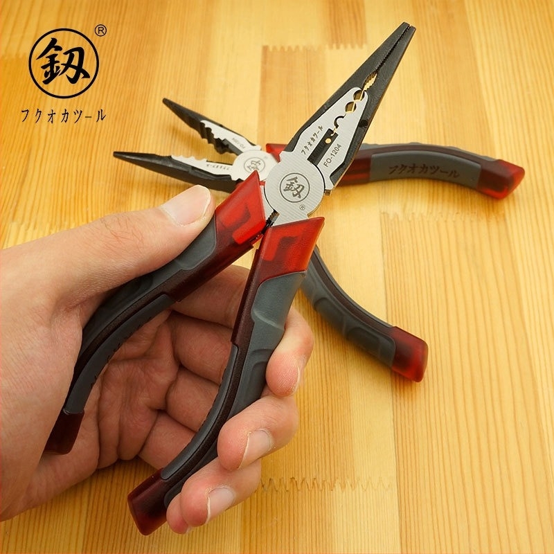 Fukuoka Tools клещи с дълъг нос, японски стил, 6 инча, FO-1204