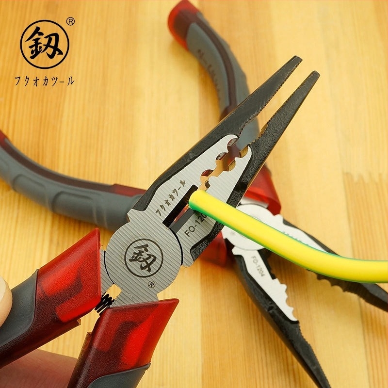 Fukuoka Tools клещи с дълъг нос, японски стил, 6 инча, FO-1204