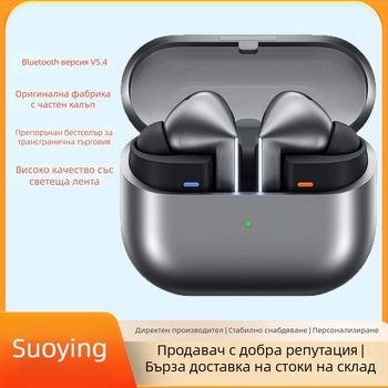 Безжични TWS слушалки със активно шумопотискане за Samsung Galaxy Buds3 Pro, Bluetooth 5.0, IPX7 водоустойчиви, 4-8 ч работа, PC+ABS корпус, цветове Quicksand White и Interstellar Silver